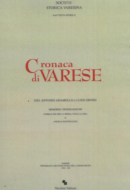 N. 3 – Cronaca di Varese