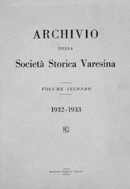 Volume secondo