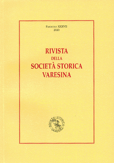 Rivista della Società Storica Varesina - Fascicolo XXXVII